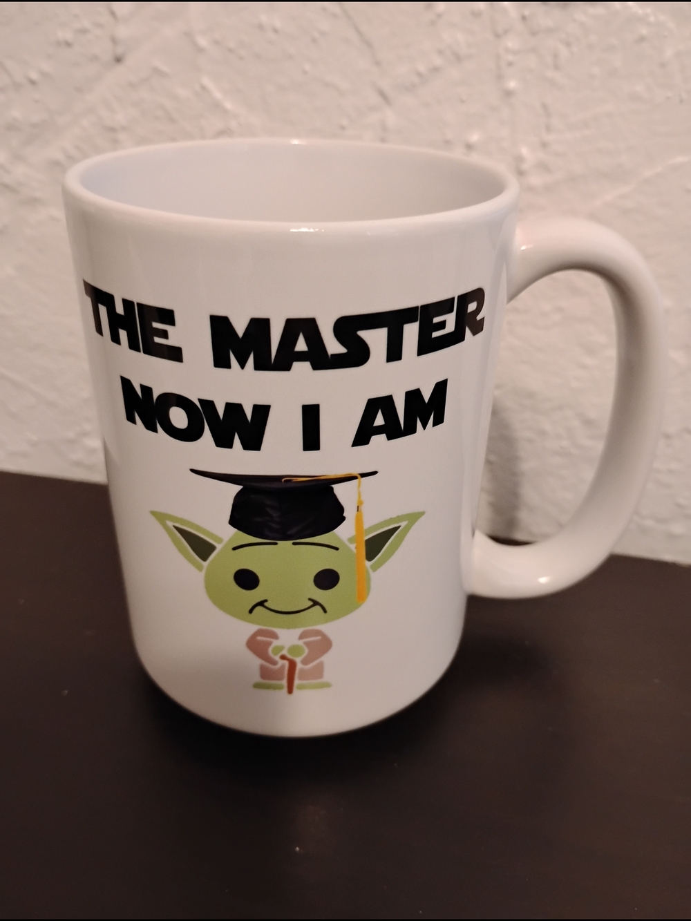 Yoda Master Mug - "The Master Now I Am" - White